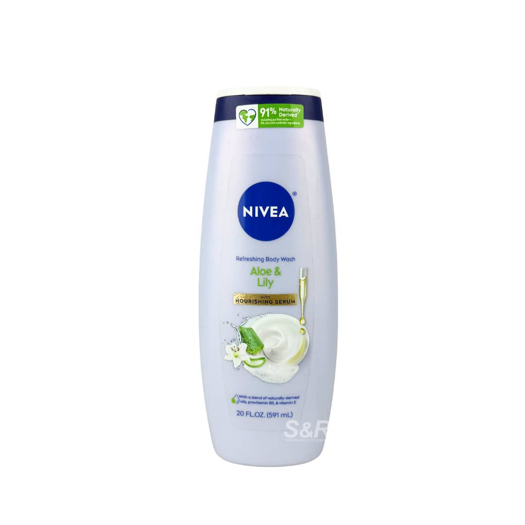 Nivea Aloe & Lily Body Wash 591mL